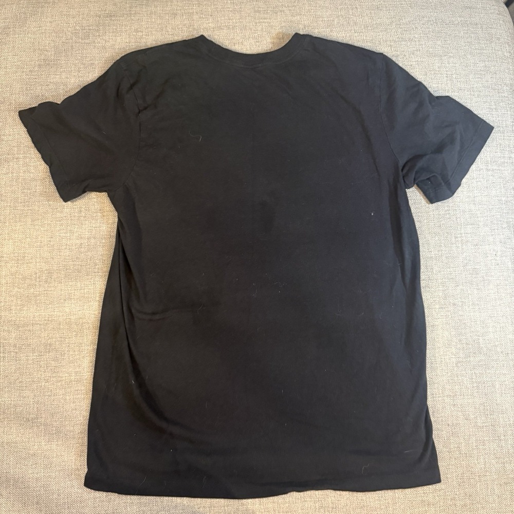 Nike Graphic T Shirt Mens Medium Black Swoosh I Ball Hard Just Do It Tee - Picture 9 of 9